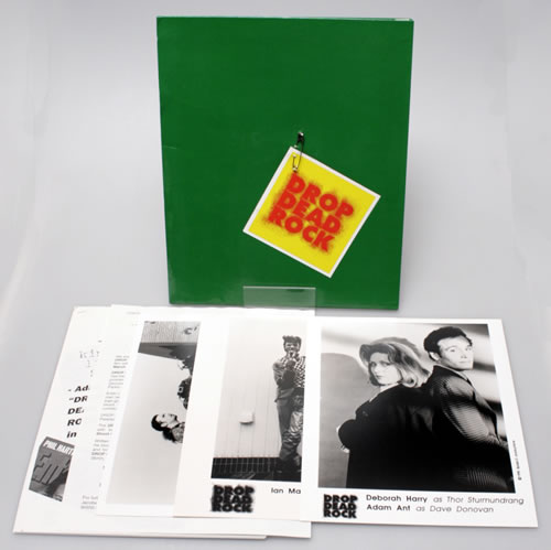 Debbie Harry Drop Dead Rock media press pack US DEBPPDR551095