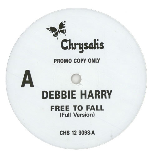 Debbie Harry Free To Fall 12" vinyl single (12 inch record / Maxi-single) UK DEB12FR190998