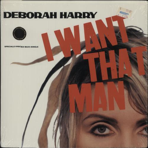 Debbie Harry I Want That Man 12" vinyl single (12 inch record / Maxi-single) US DEB12IW32243