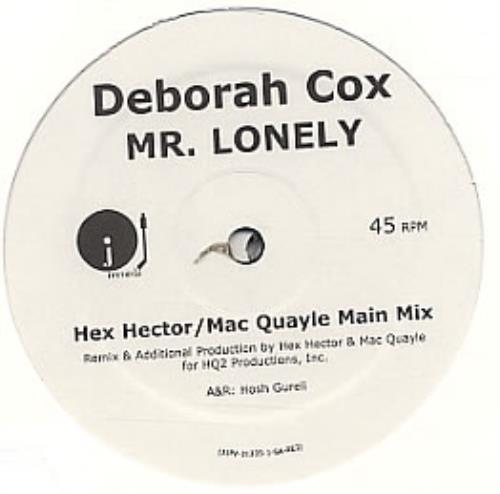 Deborah Cox Mr Lonely 12" vinyl single (12 inch record / Maxi-single) US DBX12MR230079