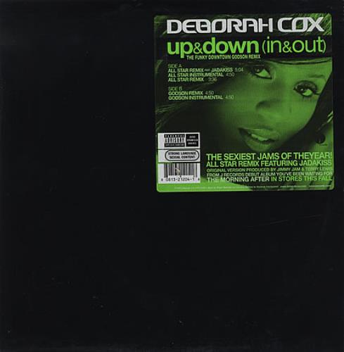Deborah Cox Up & Down [In & Out] - The Funky Downtown Godson Remix 12" vinyl single (12 inch record / Maxi-single) US DBX12UP367869