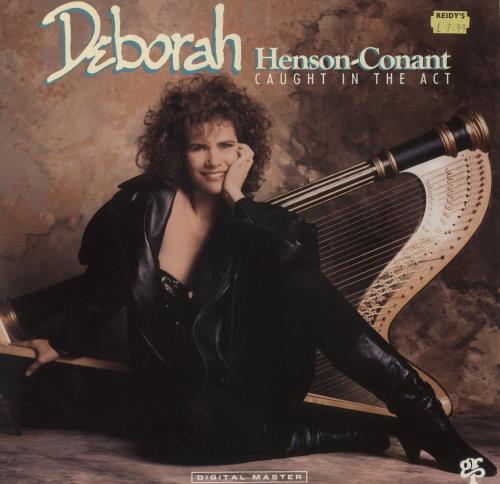 Deborah Henson-Conant Caught In The Act vinyl LP album (LP record) Swiss I7QLPCA855318