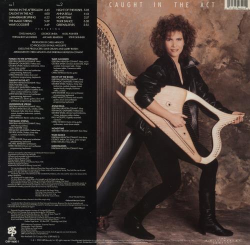 Deborah Henson-Conant Caught In The Act vinyl LP album (LP record) Swiss I7QLPCA855318