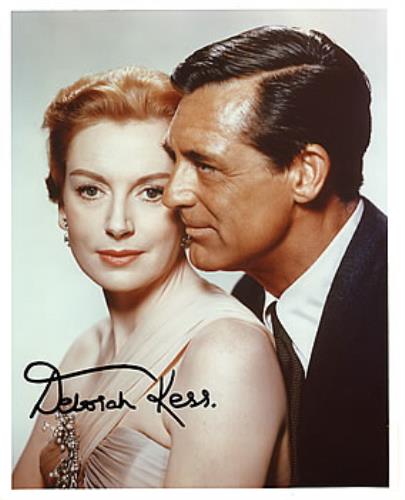 Deborah Kerr Autographed Portrait Photograph photograph UK DK2PHAU285322