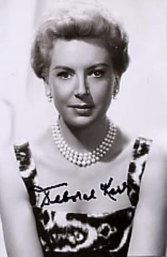 Deborah Kerr Autographed Publicity Postcard photograph UK DK2PHAU260462