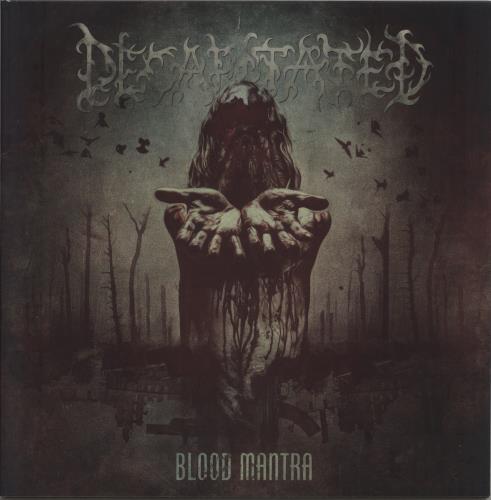 Decapitated Blood Mantra - Clear With Red & Green Splatter Vinyl vinyl LP album (LP record) UK E3MLPBL857136