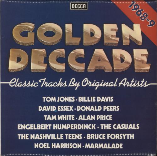 Decca Golden Deccade 1968-9 vinyl LP album (LP record) UK D1KLPGO747557