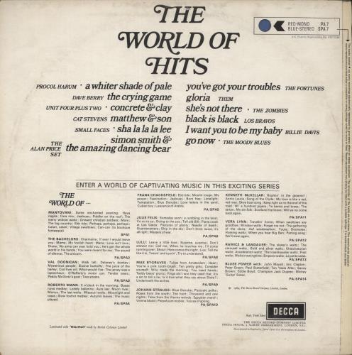 Decca The World Of Hits - EX vinyl LP album (LP record) UK D1KLPTH293895