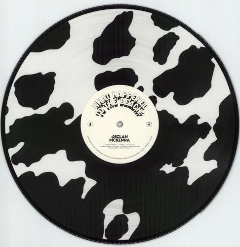 Declan McKenna What Happened To The Beach - Cow Print Picture Disc - Autographed Print picture disc LP (vinyl picture disc album) UK 291PDWH881098