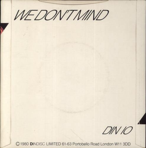 Dedringer Sunday Drivers 7" vinyl single (7 inch record / 45) UK DED07SU653463