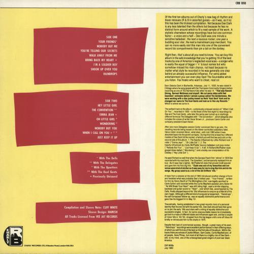 Dee Clark Keep It Up vinyl LP album (LP record) UK D\CLPKE733038