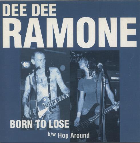 Dee Dee Ramone Born To Lose 7" vinyl single (7 inch record / 45) Finnish DB907BO871487