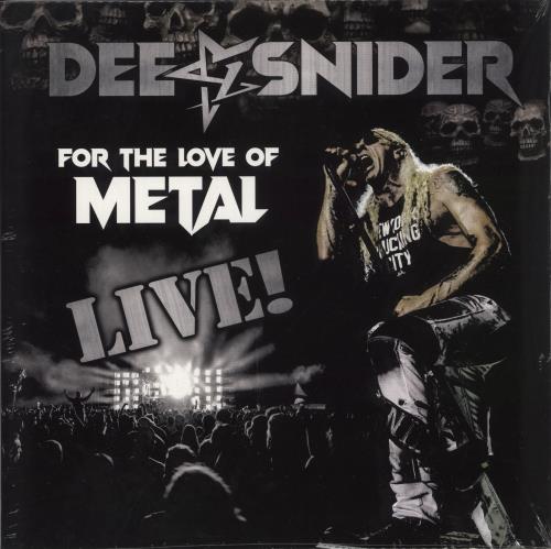 Dee Snider For The Love Of Metal Live! - Shrink 2-LP vinyl record set (Double LP Album) UK 9ME2LFO872348