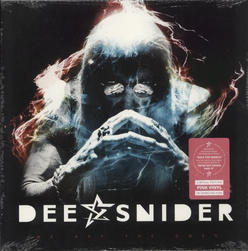 Dee Snider We Are The Ones - Pink Vinyl - Sealed vinyl LP album (LP record) US 9MELPWE872314