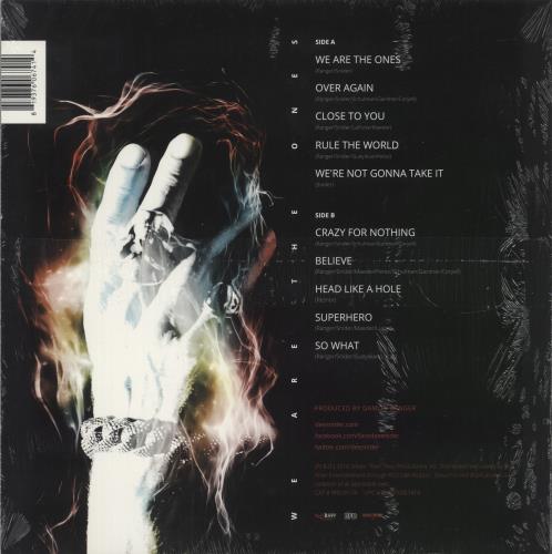 Dee Snider We Are The Ones - Pink Vinyl - Sealed vinyl LP album (LP record) US 9MELPWE872314