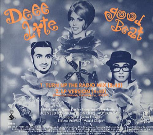 Deee-Lite Good Beat CD single (CD5 / 5") US DLTC5GO158026