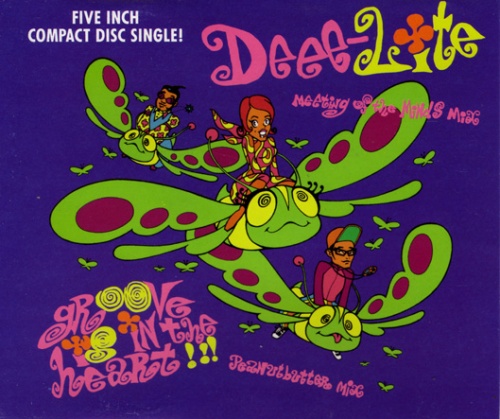 Deee-Lite Groove Is In The Heart CD single (CD5 / 5") UK DLTC5GR23823