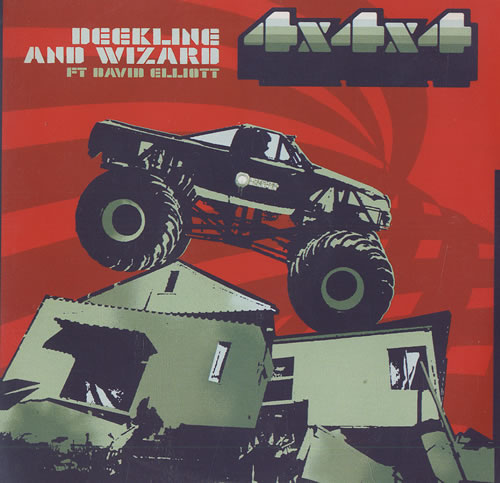 Deekline & Wizard 4X4X4 CD single (CD5 / 5") UK DWQC5XX472795