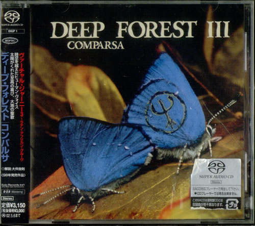 Deep Forest Comparsa CD album (CDLP) Japanese DFOCDCO539628
