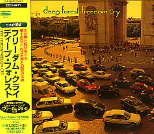 Deep Forest Freedom Cry CD single (CD5 / 5") Japanese DFOC5FR276067