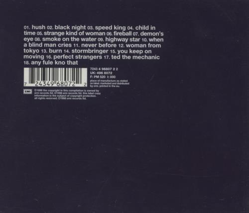 Deep Purple 30 : Very Best Of CD album (CDLP) UK DEECDVE252908