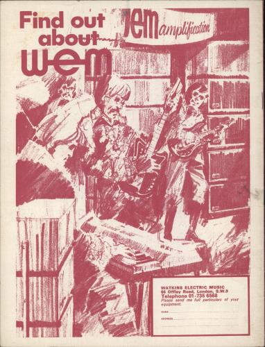 Deep Purple 8th National Jazz & Blues festival 1968 tour programme UK DEETRTH880233