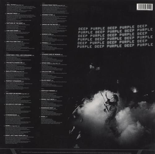 Deep Purple A Fire In The Sky - A Career-Spanning Collection 3-LP vinyl record set (Triple LP Album) UK DEE3LAF811003