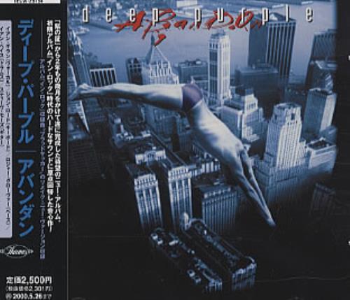 Deep Purple Abandon CD album (CDLP) Japanese DEECDAB315836