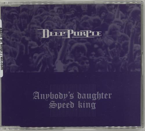 Deep Purple Anybody's Daughter CD single (CD5 / 5") German DEEC5AN44016