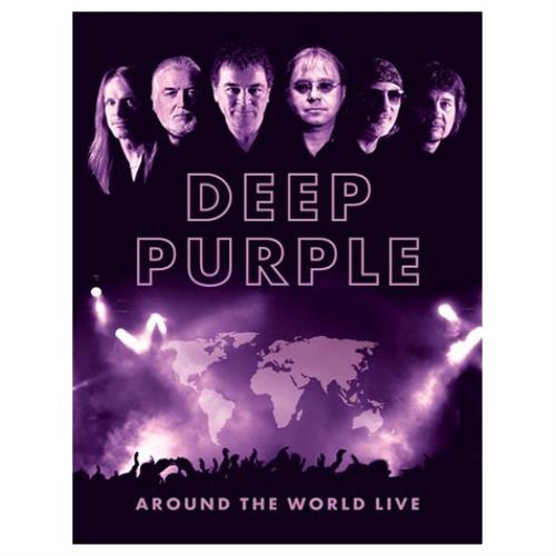 Deep Purple Around The World Live DVD UK DEEDDAR429417