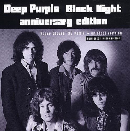 Deep Purple Black Night - Numbered CD single (CD5 / 5") UK DEEC5BL47442