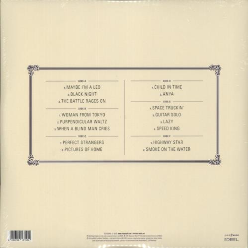 Deep Purple Bombay Calling + DVD - Sealed 3-LP vinyl record set (Triple LP Album) UK DEE3LBO872799