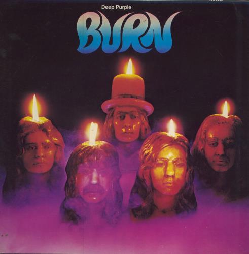Deep Purple Burn - 1st - VG vinyl LP album (LP record) UK DEELPBU787528