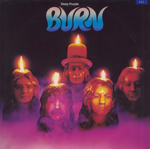 Deep Purple Burn - 2nd - Factory Sample vinyl LP album (LP record) UK DEELPBU808115