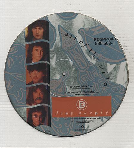 Deep Purple Call Of The Wild 12" vinyl picture disc (12 inch picture record) UK DEE2PCA58354