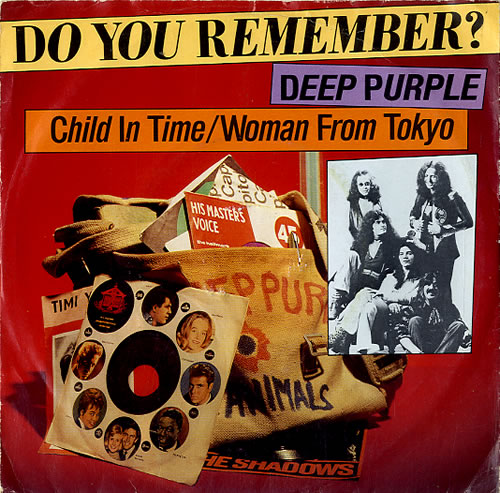 Deep Purple Child In Time 7" vinyl single (7 inch record / 45) Dutch DEE07CH630541