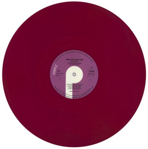 Deep Purple Come Taste The Band - 180gm Purple Vinyl vinyl LP album (LP record) UK DEELPCO838690