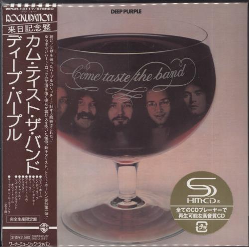 Deep Purple Come Taste The Band SHM CD Japanese DEEHMCO440239