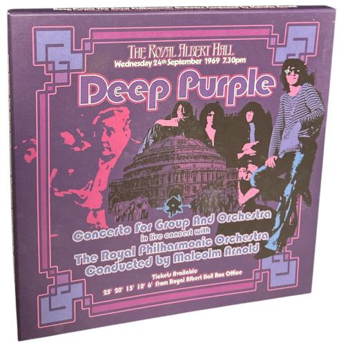 Deep Purple Concerto For Group And Orchestra Vinyl Box Set UK DEEVXCO890679