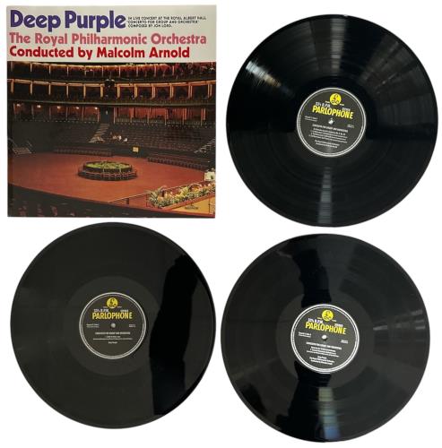 Deep Purple Concerto For Group And Orchestra Vinyl Box Set UK DEEVXCO890679
