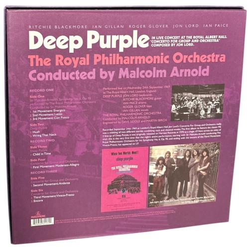 Deep Purple Concerto For Group And Orchestra Vinyl Box Set UK DEEVXCO890679
