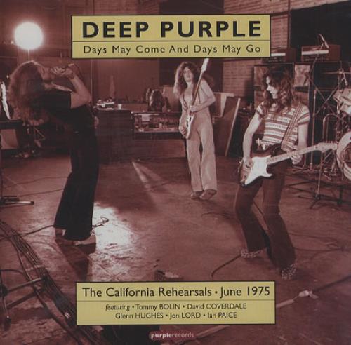 Deep Purple Days May Come And Days May Go CD album (CDLP) UK DEECDDA423806