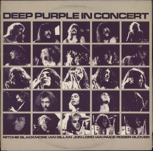 Deep Purple Deep Purple In Concert - VG 2-LP vinyl record set (Double LP Album) UK DEE2LDE872006