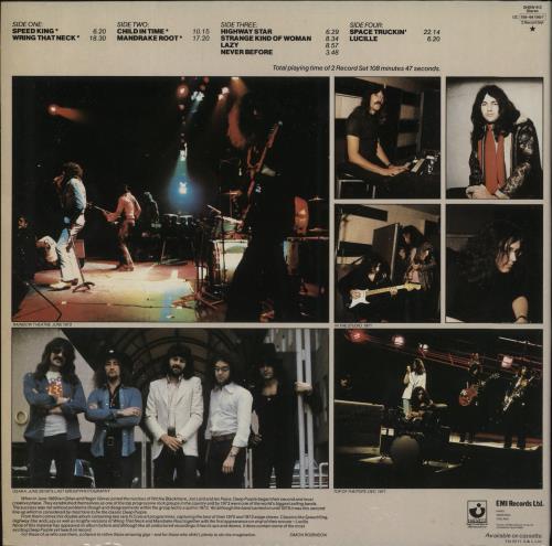 Deep Purple Deep Purple In Concert 2-LP vinyl record set (Double LP Album) UK DEE2LDE568673