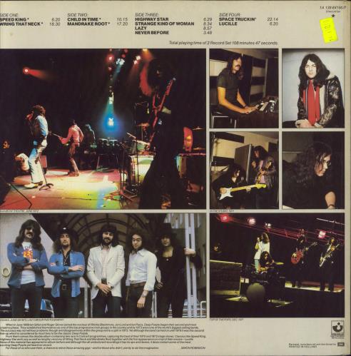 Deep Purple Deep Purple In Concert 2-LP vinyl record set (Double LP Album) Dutch DEE2LDE832491