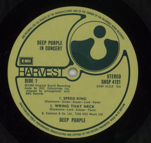 Deep Purple Deep Purple In Concert 2-LP vinyl record set (Double LP Album) UK DEE2LDE86067