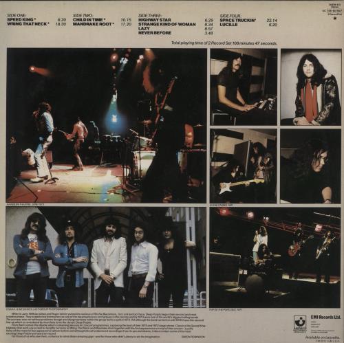 Deep Purple Deep Purple In Concert 2-LP vinyl record set (Double LP Album) UK DEE2LDE86067