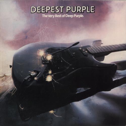 Deep Purple Deepest Purple vinyl LP album (LP record) Portuguese DEELPDE885715