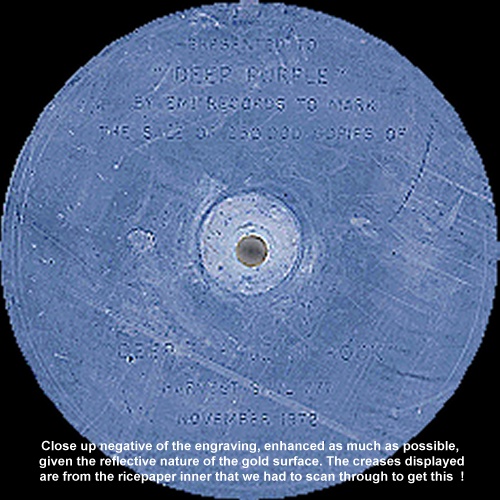 Deep Purple DIY Gold Sales Award - Just Add Rock vinyl LP album (LP record) UK DEELPDI595345