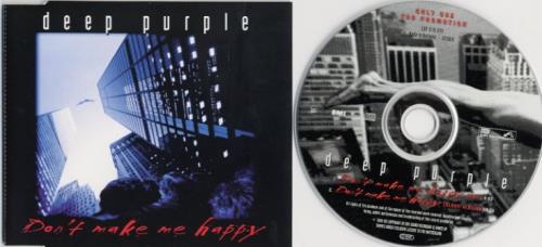 Deep Purple Don't Make Me Happy CD single (CD5 / 5") Dutch DEEC5DO126008